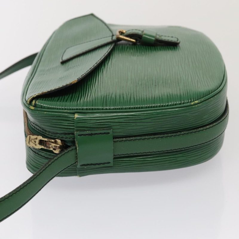 Louis Vuitton Epi Jeune Fille MM Shoulder Bag Green M52154  87714 - Image 4