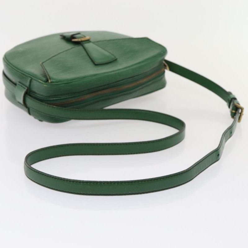 Louis Vuitton Epi Jeune Fille MM Shoulder Bag Green M52154  87714 - Image 7