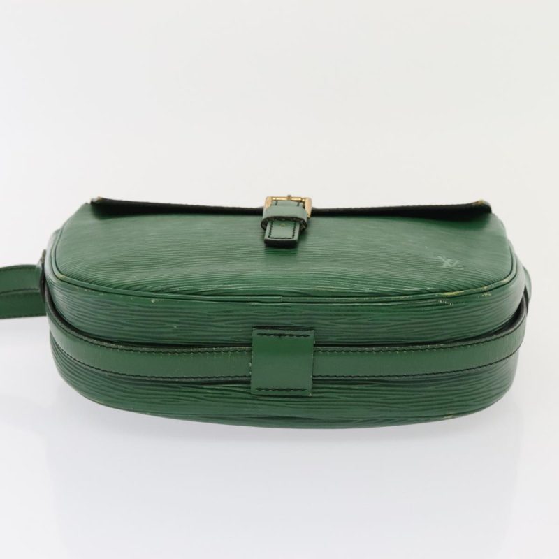 Louis Vuitton Epi Jeune Fille MM Shoulder Bag Green M52154  87714 - Image 5
