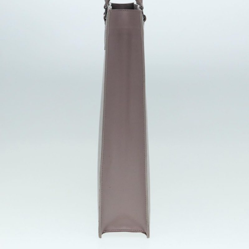 Louis Vuitton Epi Sac Plat Hand Bag Lilac M5207B  87718 - Image 3