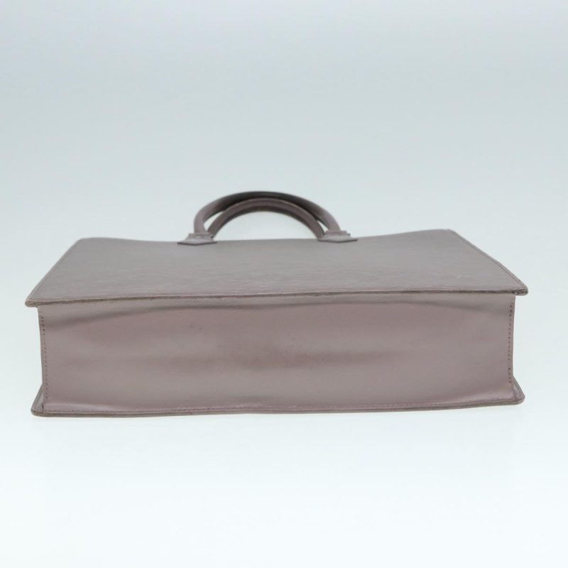 Louis Vuitton Epi Sac Plat Hand Bag Lilac M5207B  87718 - Image 5
