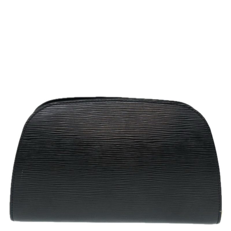 Louis Vuitton Epi Dauphine MM Pouch Black M48452  87789 - Image 2