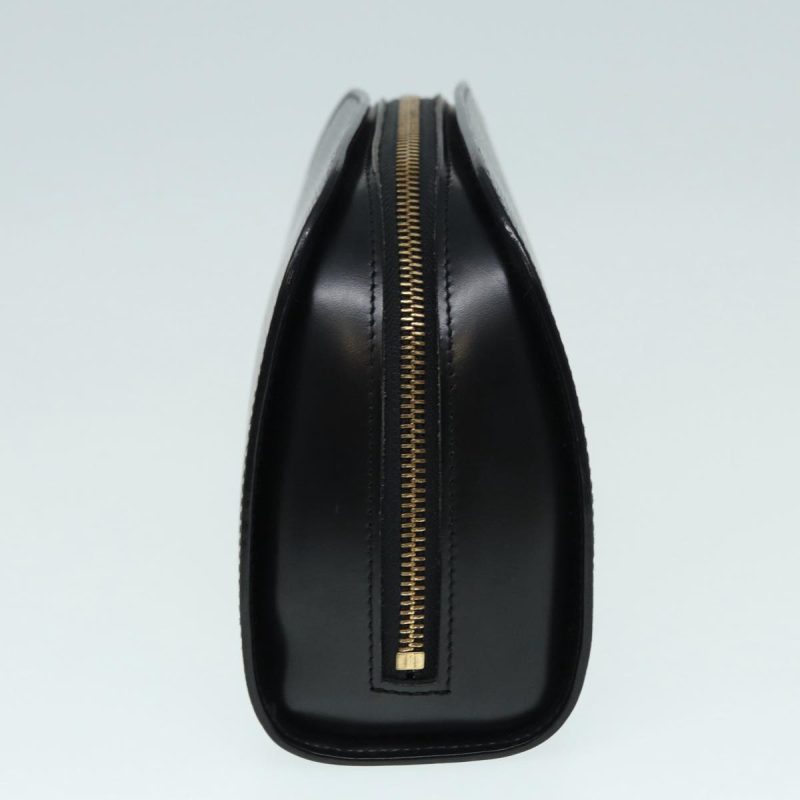 Louis Vuitton Epi Dauphine MM Pouch Black M48452  87789 - Image 3