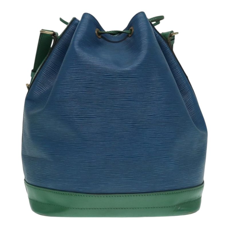 Louis Vuitton Epi Noe Shoulder Bag Bicolor Green Blue M44044  87795 - Image 2