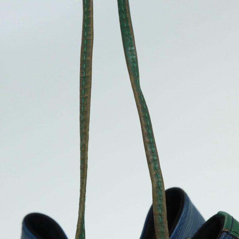 Louis Vuitton Epi Noe Shoulder Bag Bicolor Green Blue M44044  87795 - Image 7