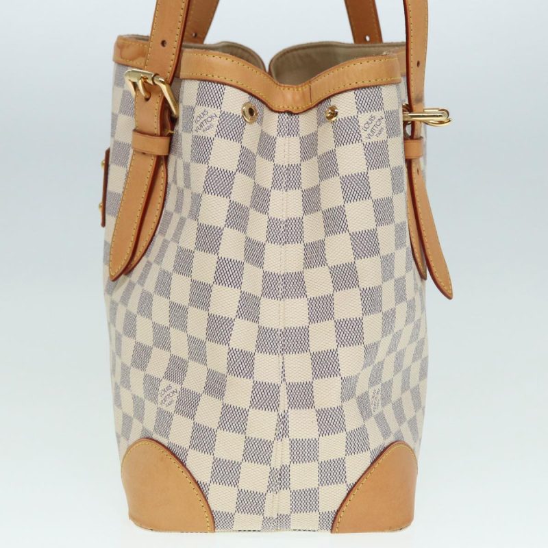 Louis Vuitton Damier Azur Hampstead MM Tote Bag N51206  87843 - Image 3