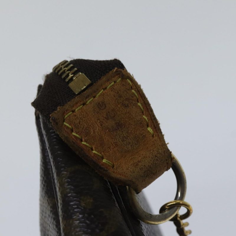 Louis Vuitton Monogram Mini Pochette Accessoires Pouch M58009  87845 - Image 9