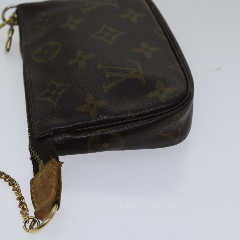 Louis Vuitton Monogram Mini Pochette Accessoires Pouch M58009  87845 - Image 4