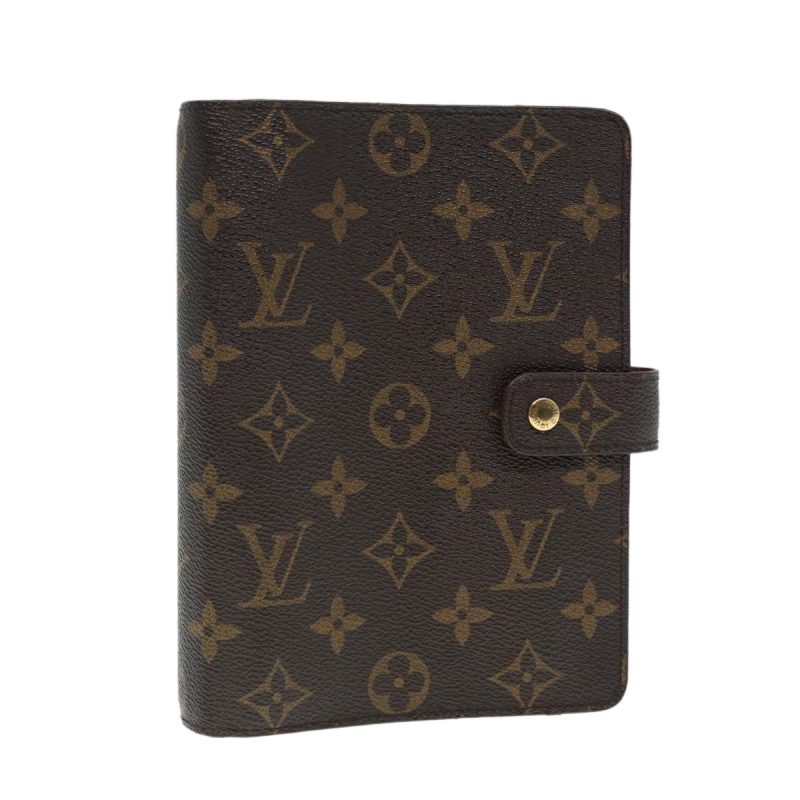 Louis Vuitton Monogram Agenda MM Day Planner Cover R20105  88034