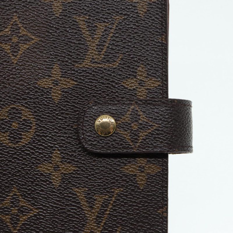 Louis Vuitton Monogram Agenda MM Day Planner Cover R20105  88034 - Image 8