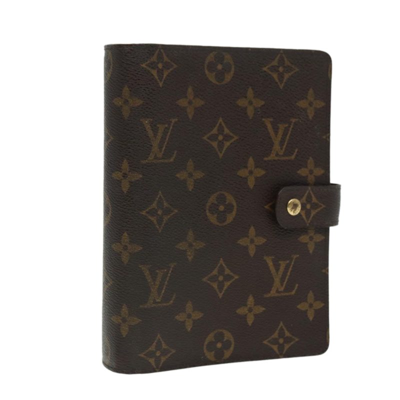 Louis Vuitton Monogram Agenda MM Day Planner Cover R20105  88035