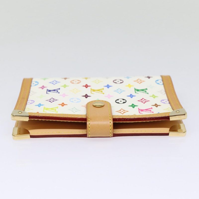 Louis Vuitton Multicolor Agenda PM Day Planner Cover White R21074  88064 - Image 3