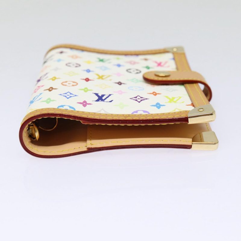 Louis Vuitton Multicolor Agenda PM Day Planner Cover White R21074  88064 - Image 6