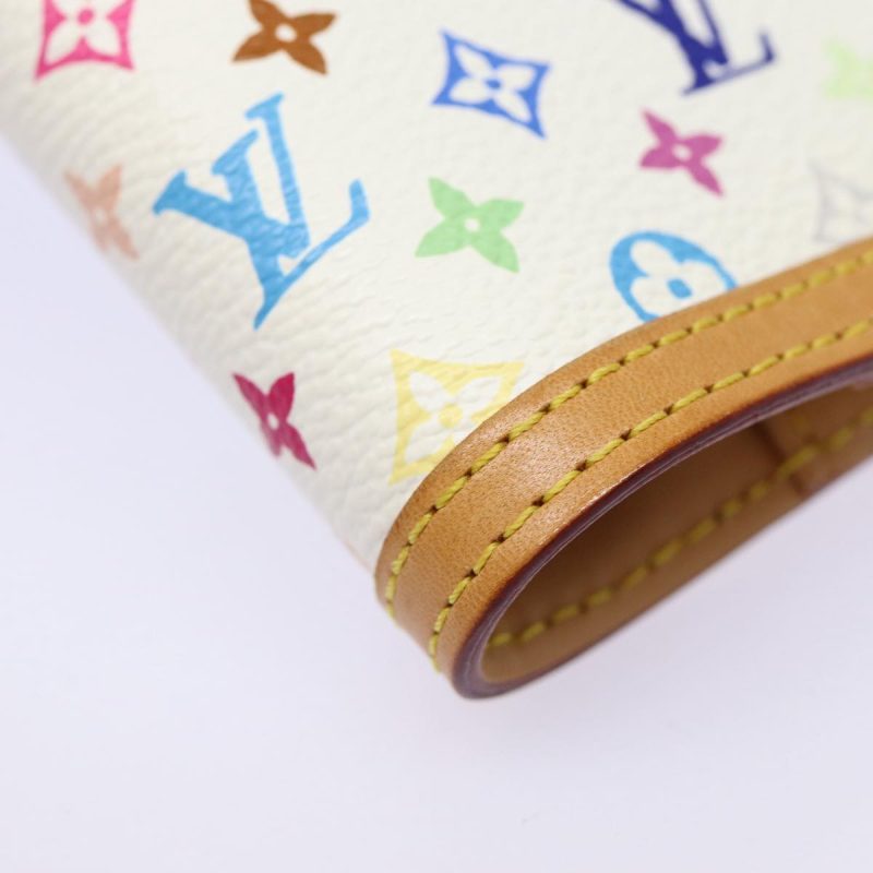 Louis Vuitton Multicolor Agenda PM Day Planner Cover White R21074  88064 - Image 7