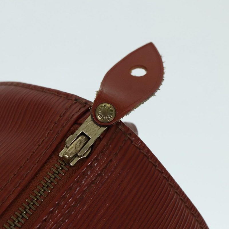 Louis Vuitton Epi Speedy 30 Hand Bag Brown M43003  88195 - Image 9
