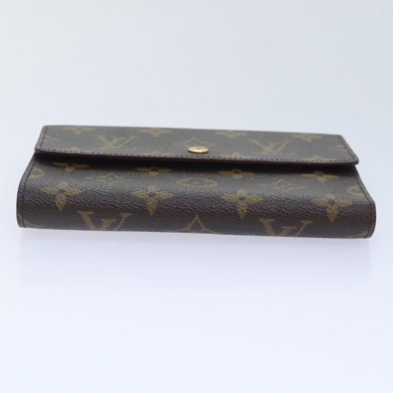 Louis Vuitton Monogram Porte Tresor Etui Papie Wallet M61202  88197 - Image 6