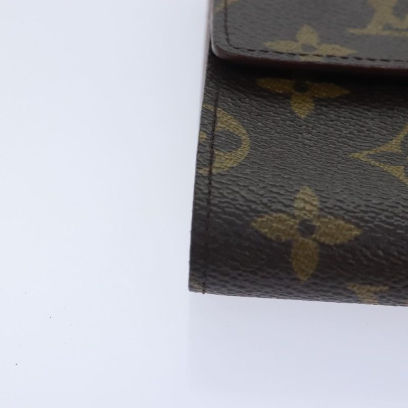 Louis Vuitton Monogram Porte Tresor Etui Papie Wallet M61202  88197 - Image 7