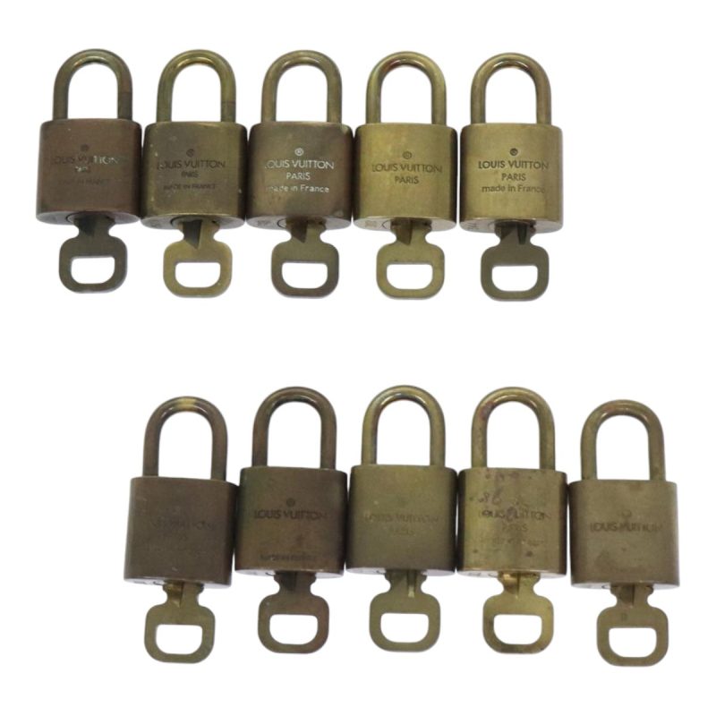 Louis Vuitton Padlock 10set metal Gold Tone  88199 - Image 3