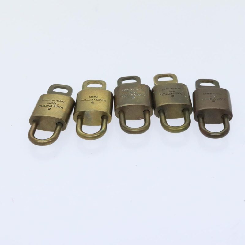 Louis Vuitton Padlock 10set metal Gold Tone  88199 - Image 7