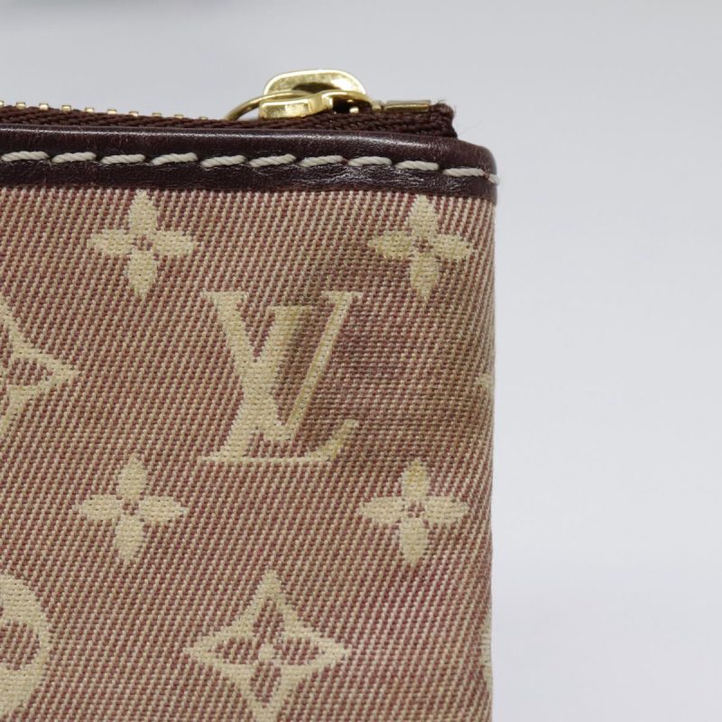 Louis Vuitton Monogram Idylle Pochette Cles Coin Purse Sepia M62996 Auth 88256 - Image 2