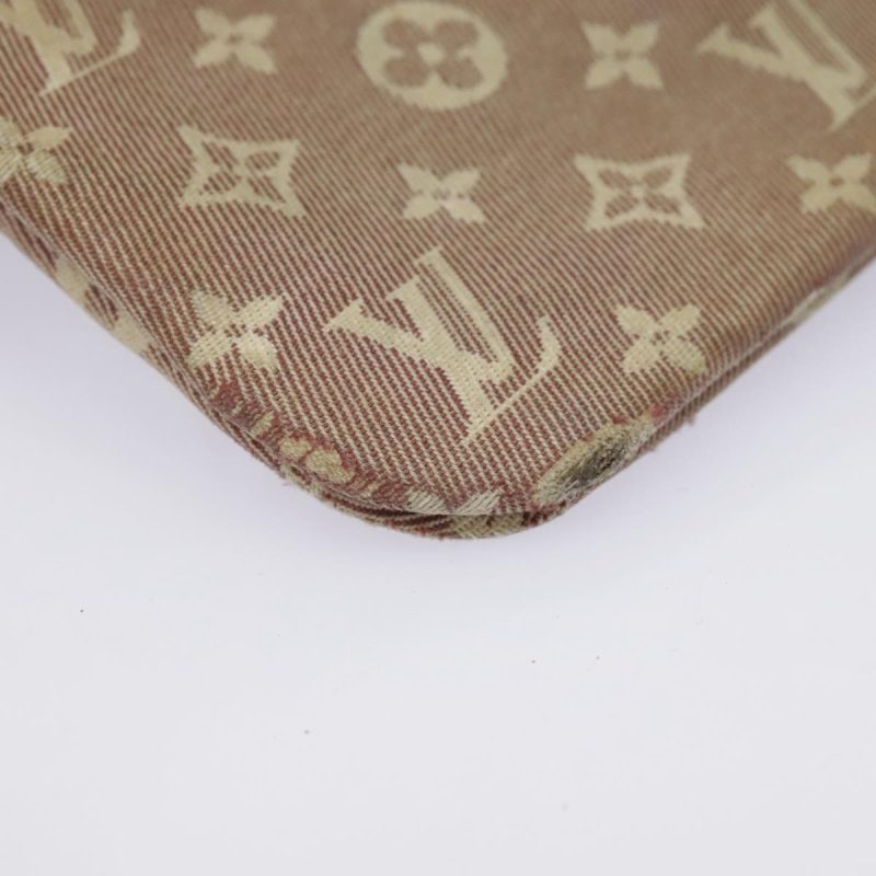 Louis Vuitton Monogram Idylle Pochette Cles Coin Purse Sepia M62996 Auth 88256 - Image 7