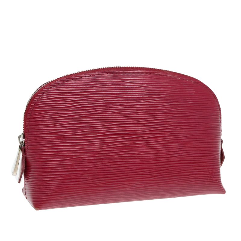 Louis Vuitton Epi Pochette Cosmetic PM Pouch Fuchsia M40641  88281