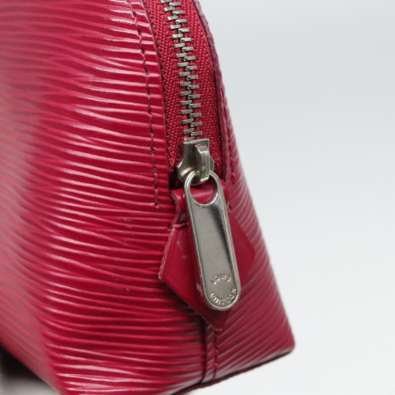 Louis Vuitton Epi Pochette Cosmetic PM Pouch Fuchsia M40641  88281 - Image 8