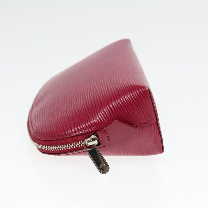 Louis Vuitton Epi Pochette Cosmetic PM Pouch Fuchsia M40641  88281 - Image 3