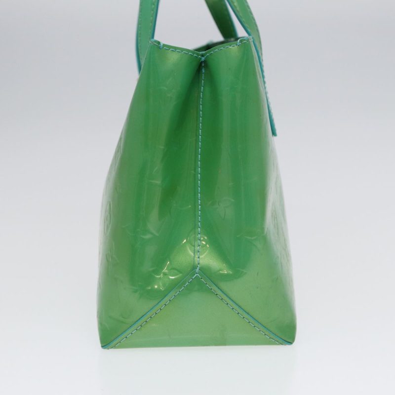 Louis Vuitton Monogram Vernis Wilshire PM Bag Blue Lagon M91724  88301 - Image 3