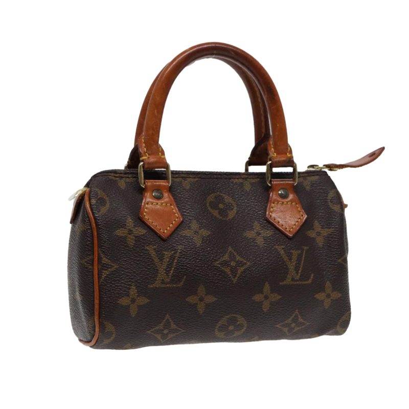 Louis Vuitton Monogram Mini Speedy Hand Bag M41534  88317