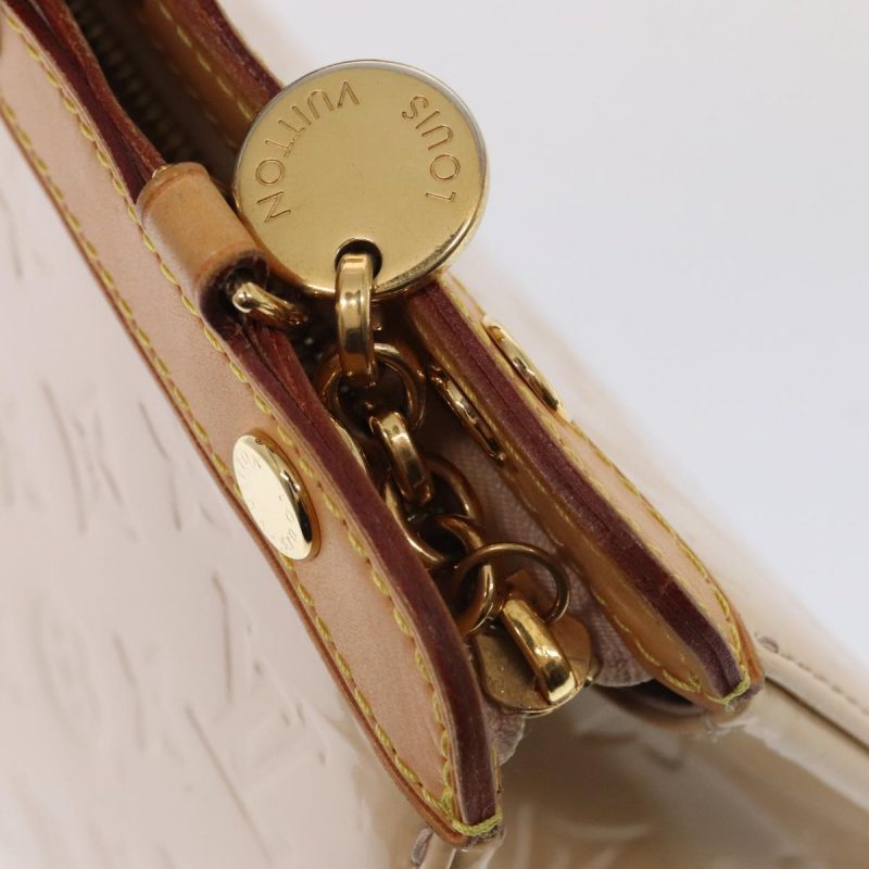 Louis Vuitton Monogram Vernis Blair MM Bag 2way Rose Angelique M90068 Auth 88359 - Image 9