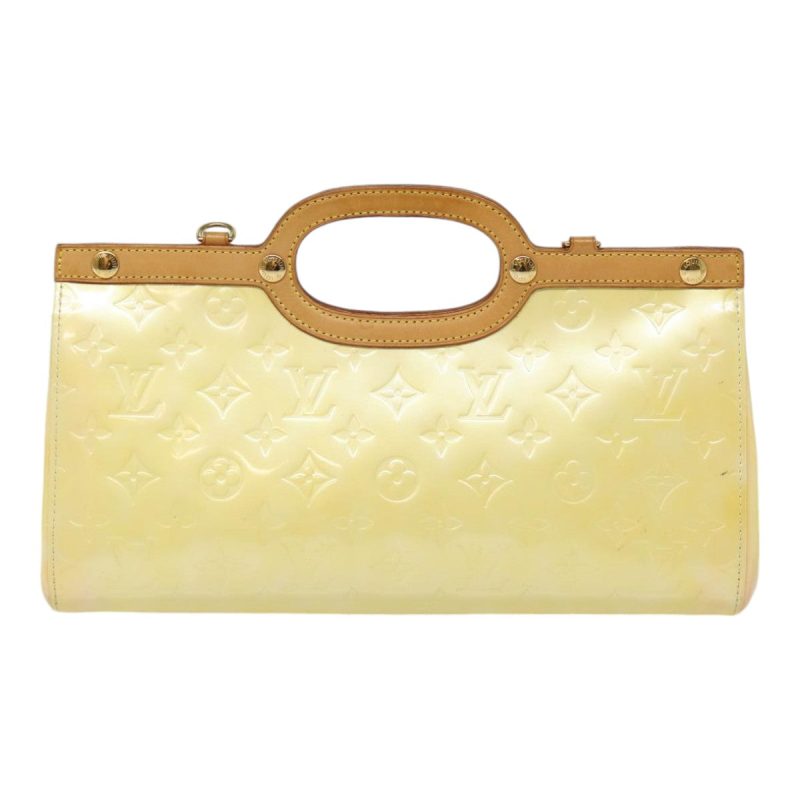 Louis Vuitton Monogram Vernis Roxbury Drive Hand Bag Perle M91374  88360 - Image 2
