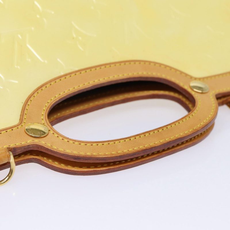 Louis Vuitton Monogram Vernis Roxbury Drive Hand Bag Perle M91374  88360 - Image 7