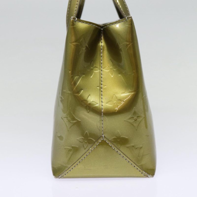 Louis Vuitton Monogram Vernis Wilshire PM Bag Gris Art Deco M91627  88363 - Image 3