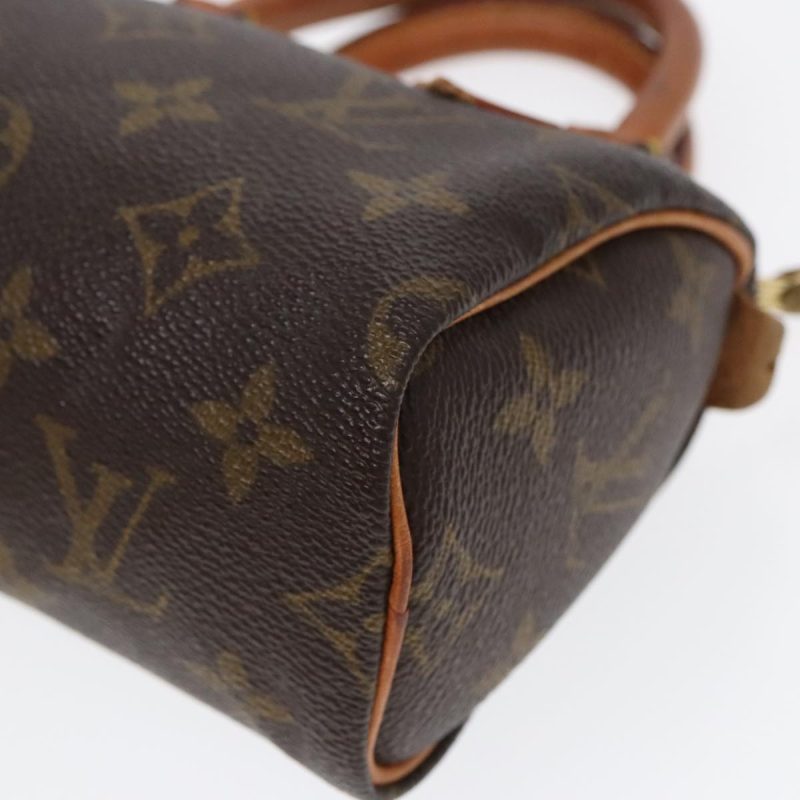 Louis Vuitton Monogram Mini Speedy Hand Bag M41534  88377 - Image 9