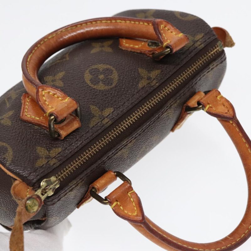 Louis Vuitton Monogram Mini Speedy Hand Bag M41534  88377 - Image 6