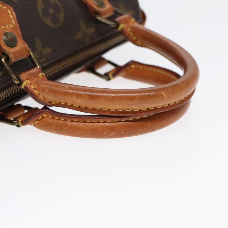 Louis Vuitton Monogram Mini Speedy Hand Bag M41534  88377 - Image 7