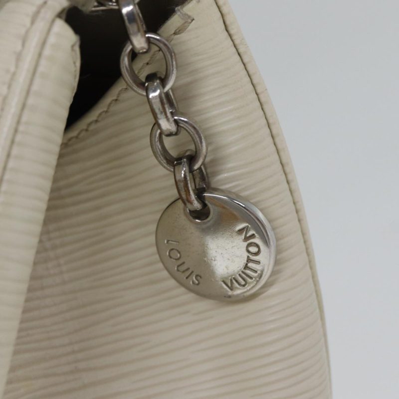 Louis Vuitton Epi Blair MM Hand Bag 2way White Yvoire M40330  88431 - Image 10