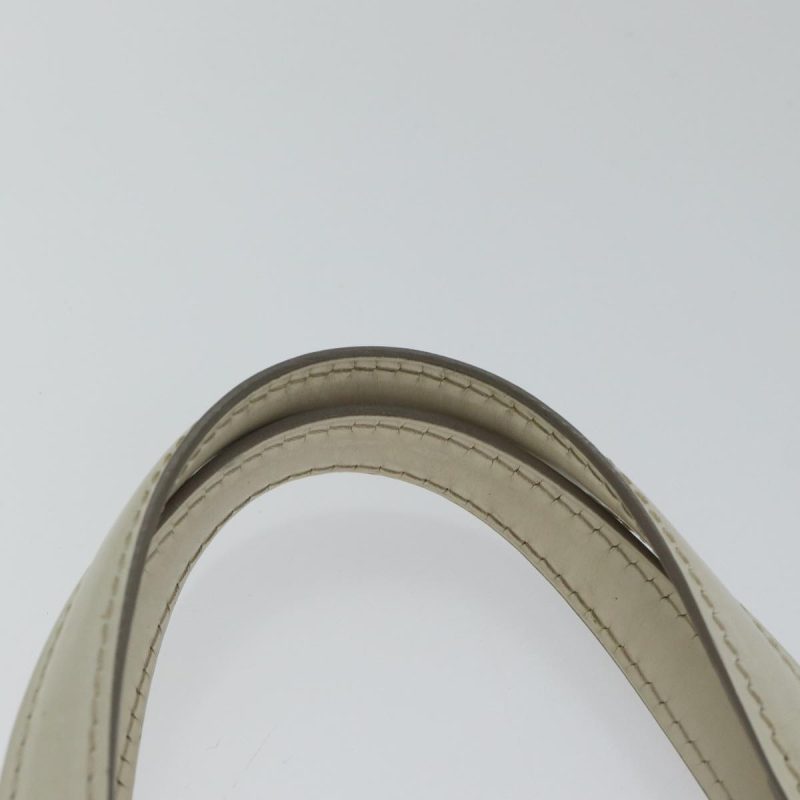 Louis Vuitton Epi Blair MM Hand Bag 2way White Yvoire M40330  88431 - Image 8