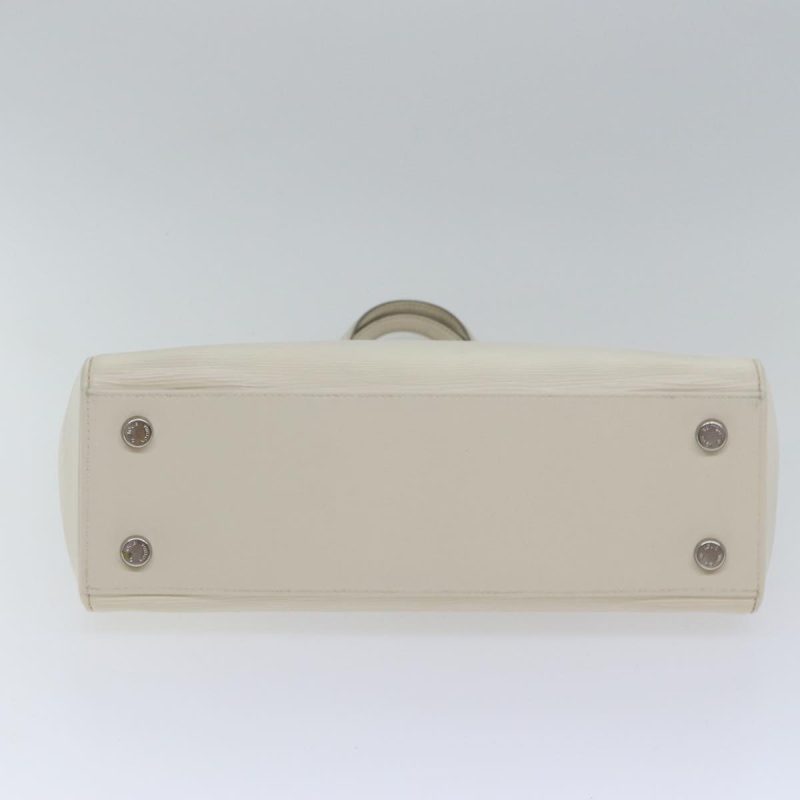 Louis Vuitton Epi Blair MM Hand Bag 2way White Yvoire M40330  88431 - Image 5