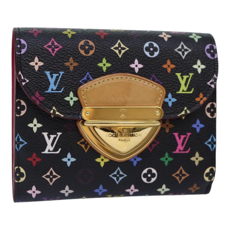 Louis Vuitton Multicolor Portefeuille Koala Wallet Black M58015  88456A