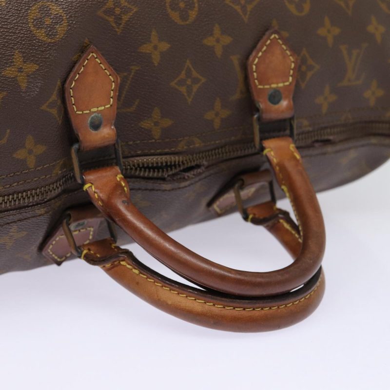 Louis Vuitton Monogram Speedy 35 Hand Bag Vintage M41524  88540 - Image 9
