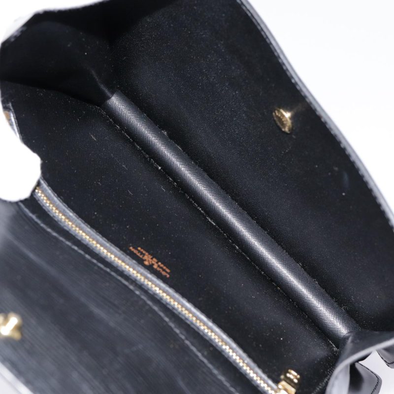 Louis Vuitton Epi Montaigne 23 Clutch Bag Black M52662  88630 - Image 9