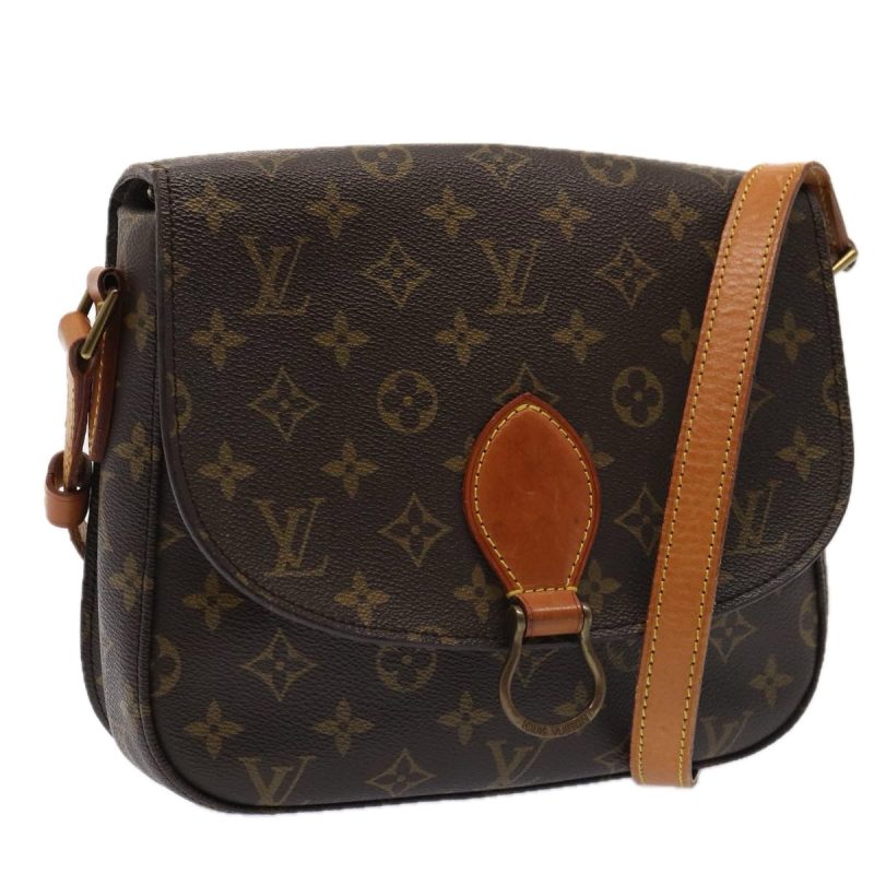 Louis Vuitton Monogram Saint Cloud GM Shoulder Bag M51242  88682