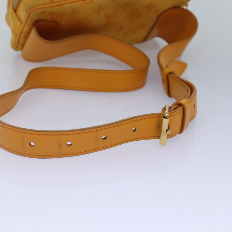Louis Vuitton Monogram Denim Bum BagOutdoor Waist bag Yellow M44623 Auth 88743 - Image 7