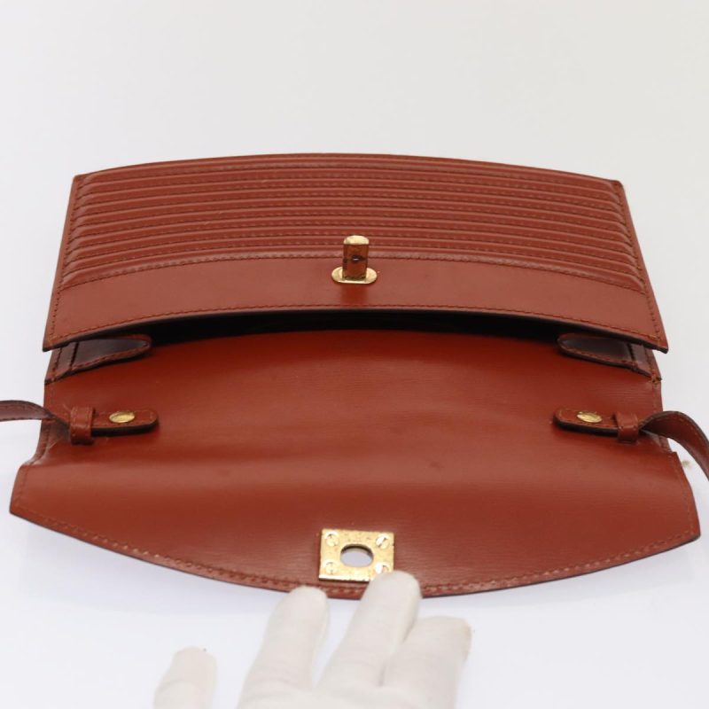 Louis Vuitton Epi Prebourg Shoulder Bag Brown M52563  88745 - Image 10