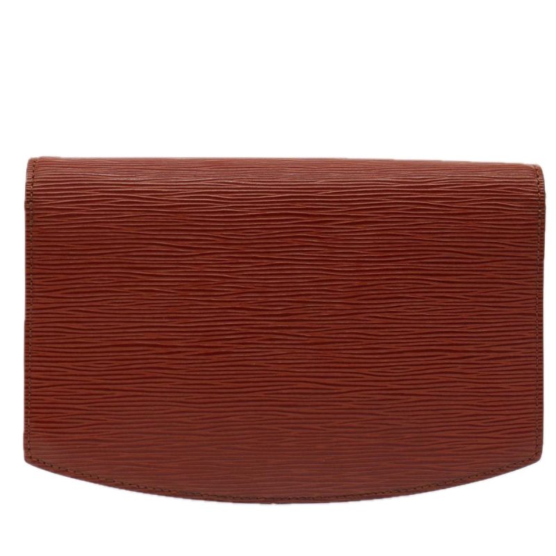 Louis Vuitton Epi Prebourg Shoulder Bag Brown M52563  88745 - Image 2