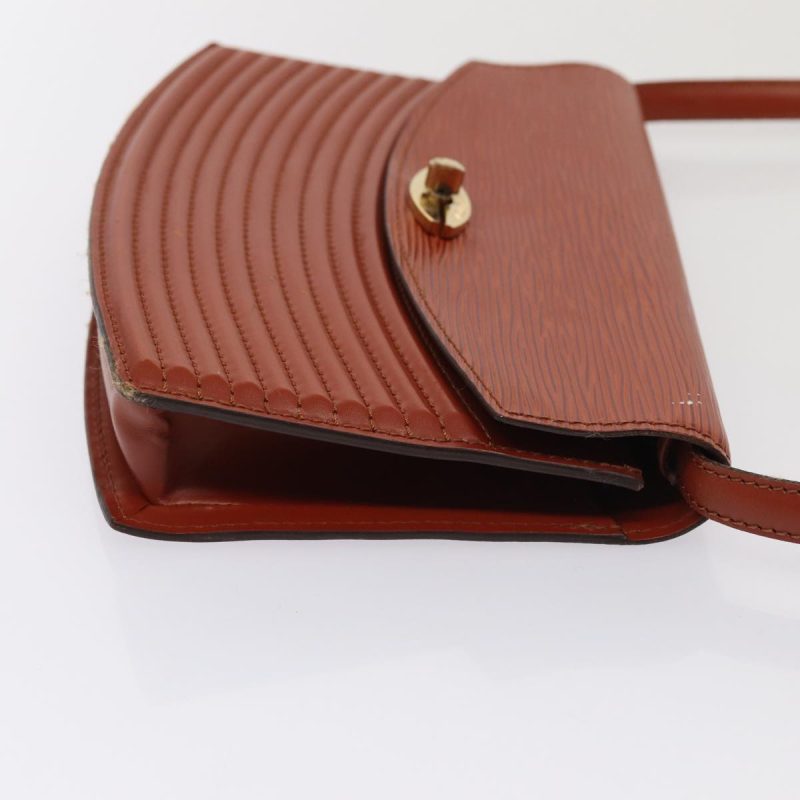 Louis Vuitton Epi Prebourg Shoulder Bag Brown M52563  88745 - Image 3