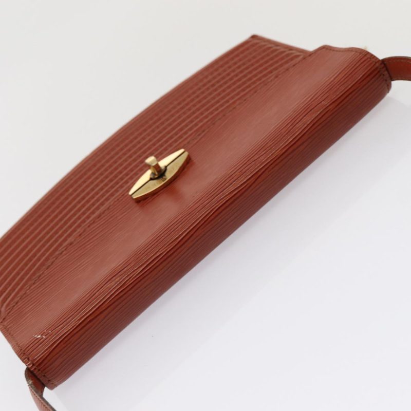 Louis Vuitton Epi Prebourg Shoulder Bag Brown M52563  88745 - Image 6