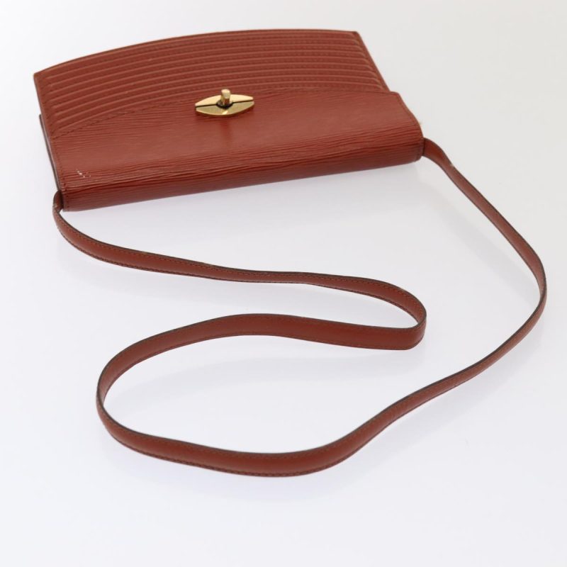 Louis Vuitton Epi Prebourg Shoulder Bag Brown M52563  88745 - Image 7